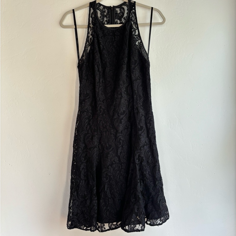 Women’s Ralph Lauren black lace dress